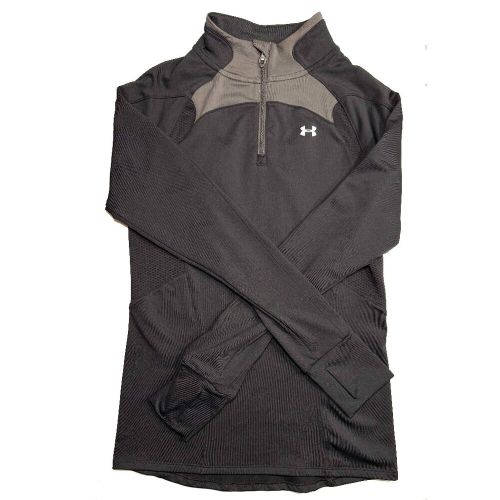 Womens Under Armour Cold Gear Top - Size M Black